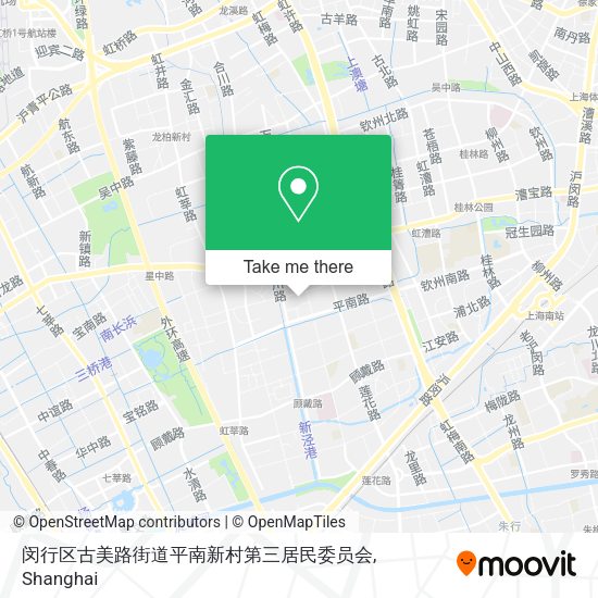 闵行区古美路街道平南新村第三居民委员会 map