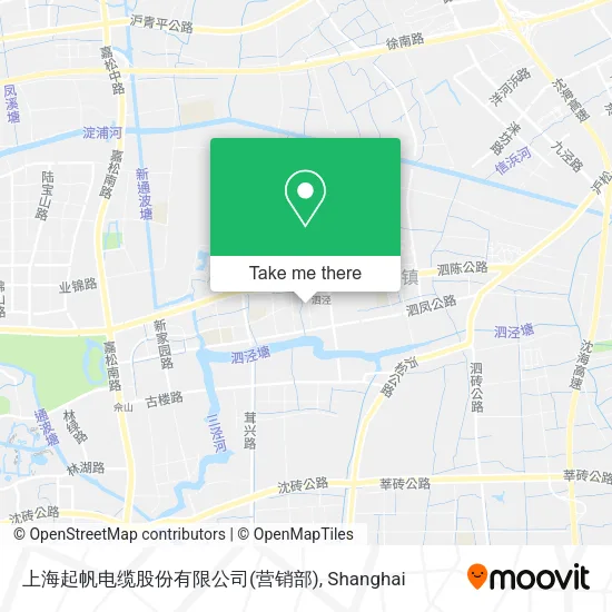 上海起帆电缆股份有限公司(营销部) map