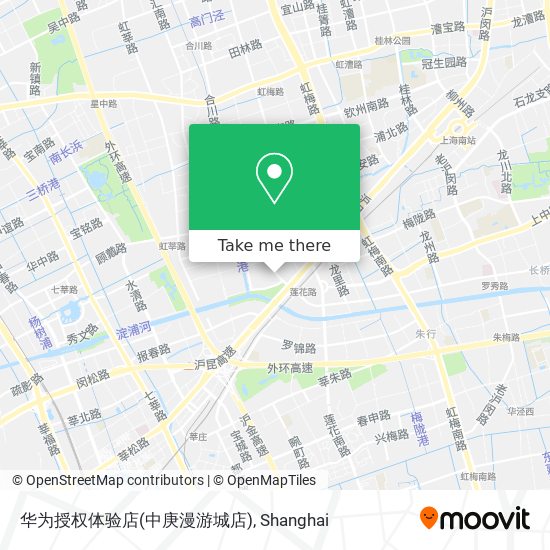 华为授权体验店(中庚漫游城店) map