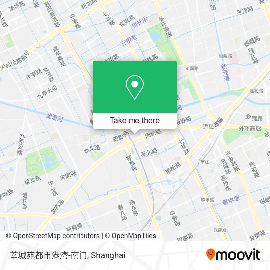 莘城苑都市港湾-南门 map
