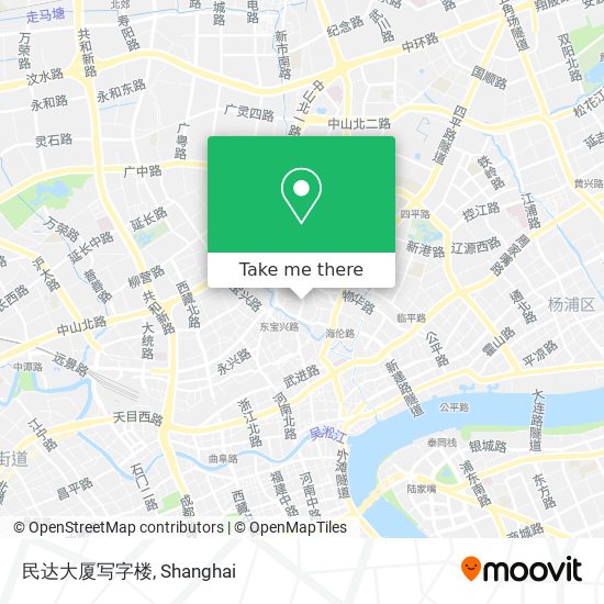 民达大厦写字楼 map