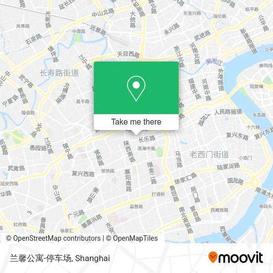 兰馨公寓-停车场 map