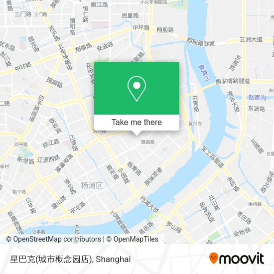 星巴克(城市概念园店) map