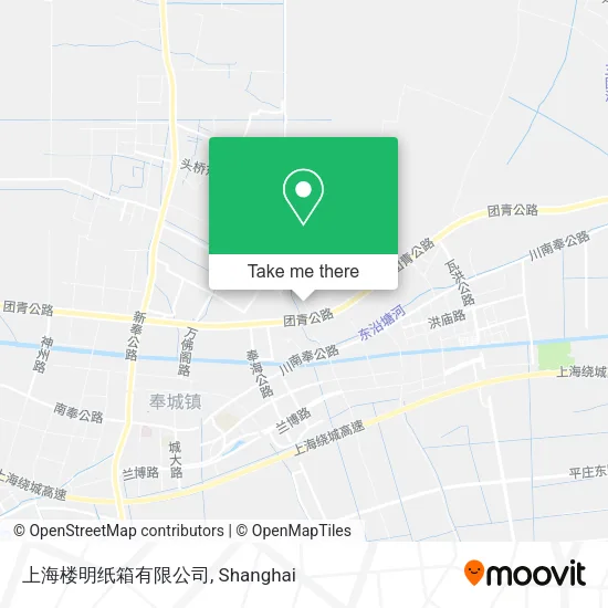 上海楼明纸箱有限公司 map