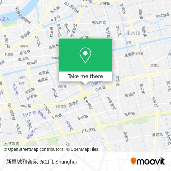 新里城和合苑-东2门 map
