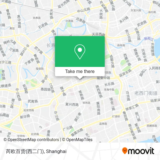 芮欧百货(西二门) map