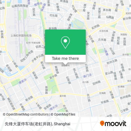 先锋大厦停车场(老虹井路) map