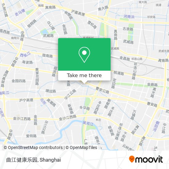 曲江健康乐园 map