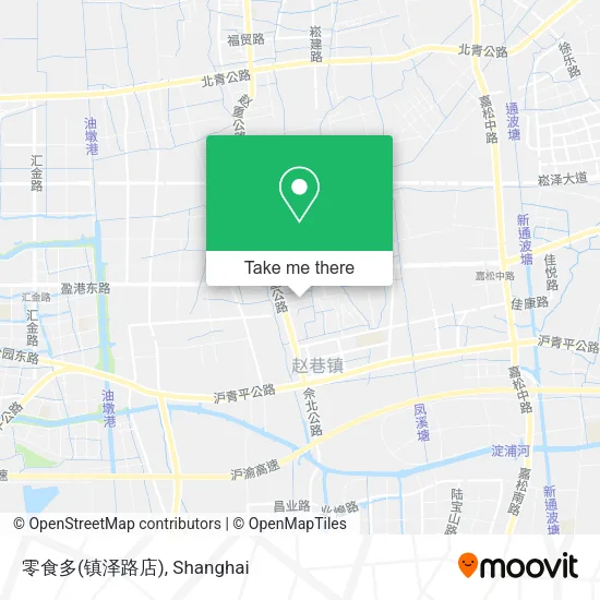 零食多(镇泽路店) map