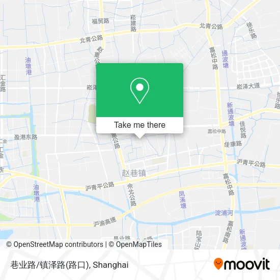 巷业路/镇泽路(路口) map