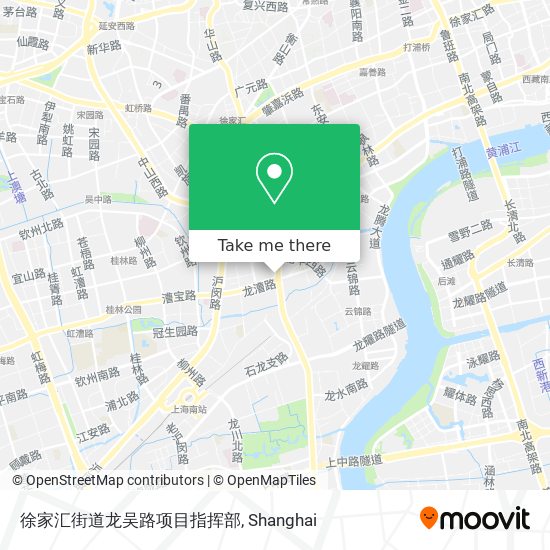 徐家汇街道龙吴路项目指挥部 map