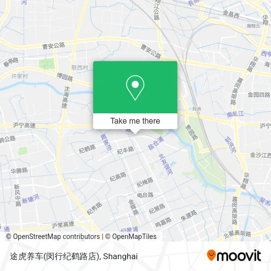 途虎养车(闵行纪鹤路店) map