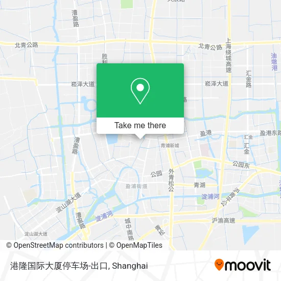 港隆国际大厦停车场-出口 map