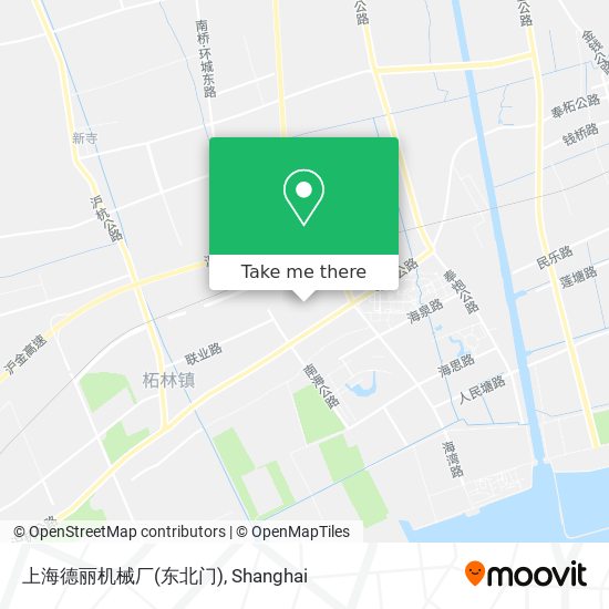 上海德丽机械厂(东北门) map