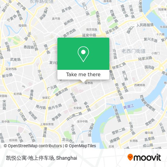 凯悦公寓-地上停车场 map