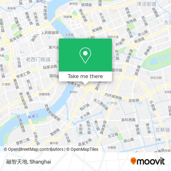 融智天地 map