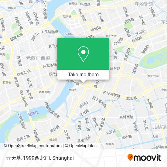 云天地-1999西北门 map