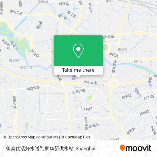 雀巢优活好水送到家华新供水站 map