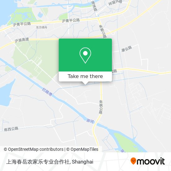 上海春岳农家乐专业合作社 map