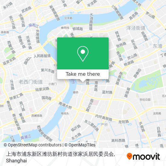 上海市浦东新区潍坊新村街道张家浜居民委员会 map