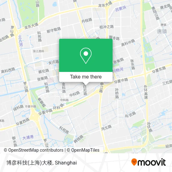 博彦科技(上海)大楼 map