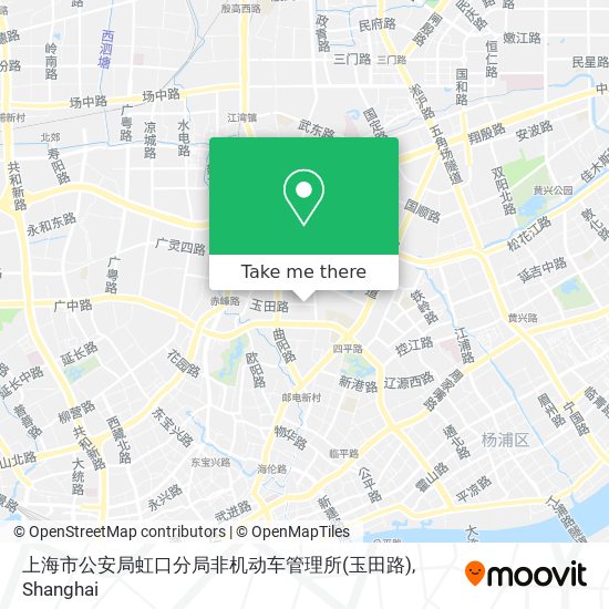 上海市公安局虹口分局非机动车管理所(玉田路) map