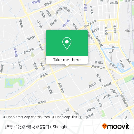 沪青平公路/蟠龙路(路口) map