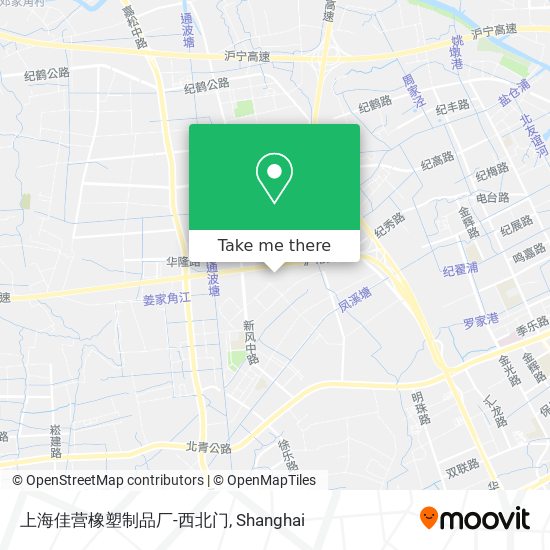 上海佳营橡塑制品厂-西北门 map
