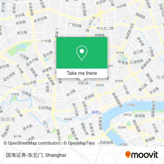 国海证券-东北门 map