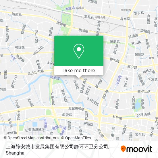 上海静安城市发展集团有限公司静环环卫分公司 map