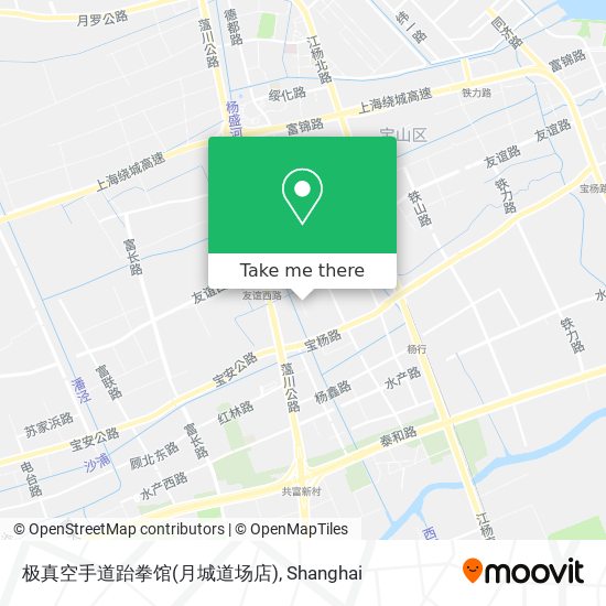 极真空手道跆拳馆(月城道场店) map