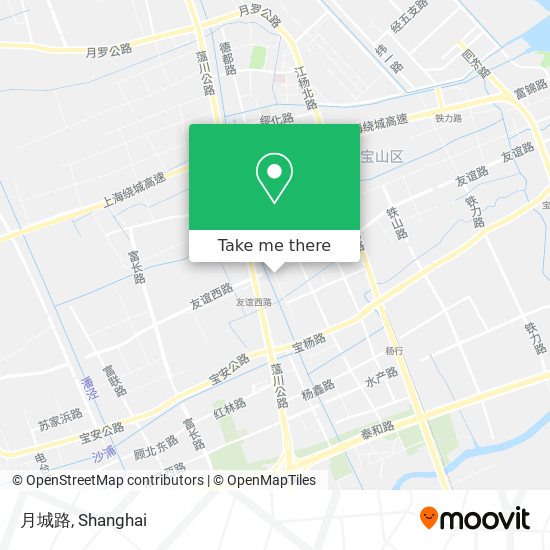 月城路 map
