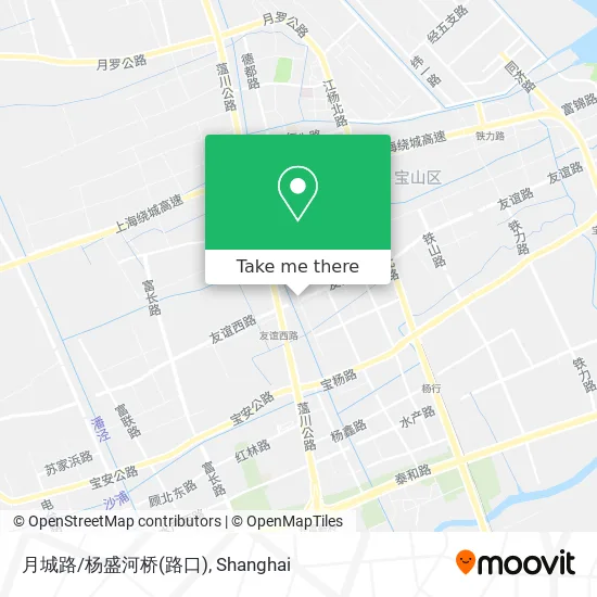 月城路/杨盛河桥(路口) map