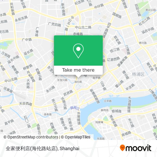 全家便利店(海伦路站店) map