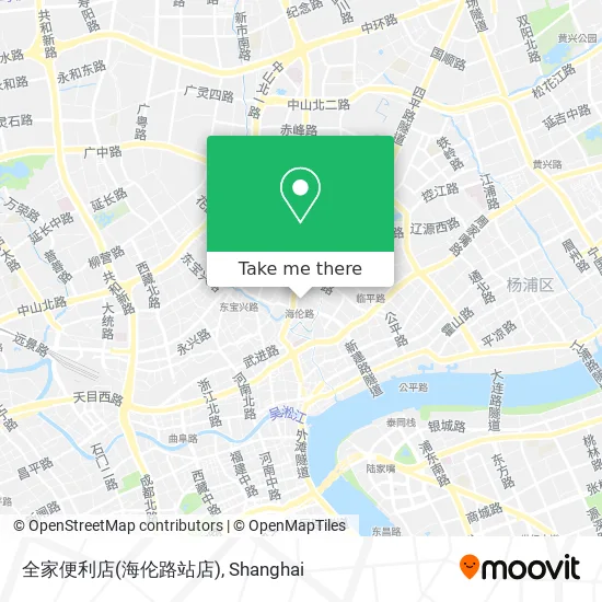 全家便利店(海伦路站店) map
