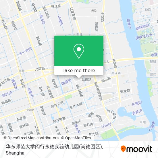 华东师范大学闵行永德实验幼儿园(尚德园区) map