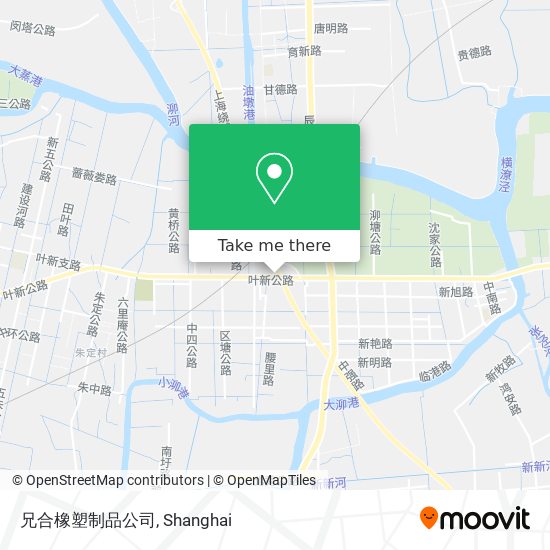 兄合橡塑制品公司 map