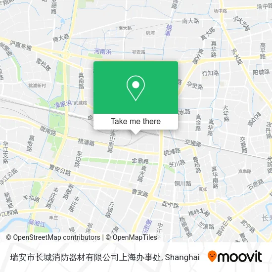 瑞安市长城消防器材有限公司上海办事处 map