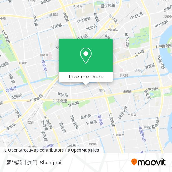 罗锦苑-北1门 map