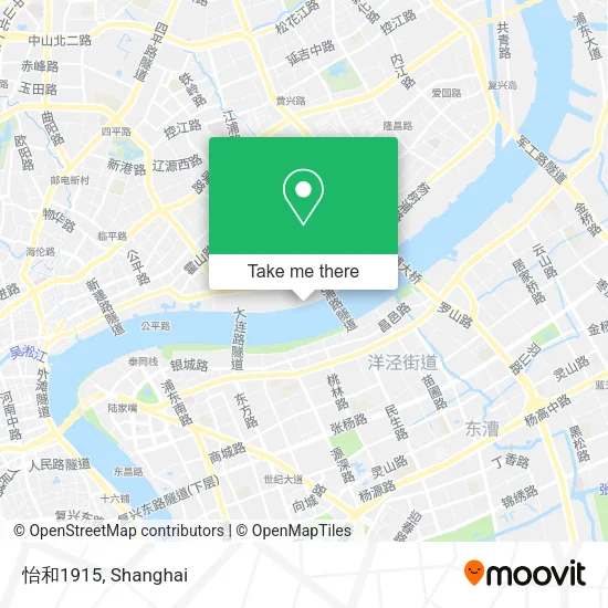 怡和1915 map