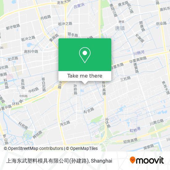 上海东武塑料模具有限公司(孙建路) map