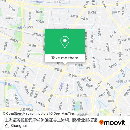 上海证券报股民学校海通证券上海铜川路营业部授课点 map