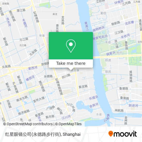 红星眼镜公司(永德路步行街) map