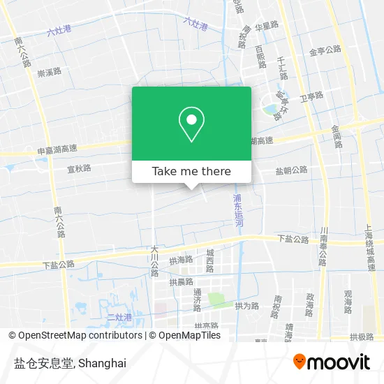 盐仓安息堂 map
