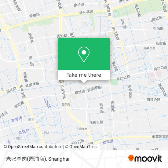 老张羊肉(周浦店) map