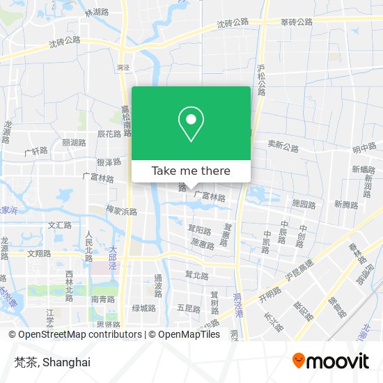 梵茶 map
