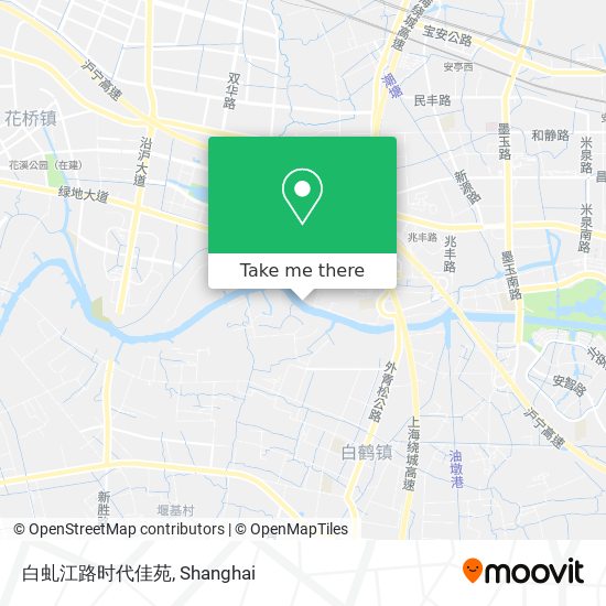 白虬江路时代佳苑 map