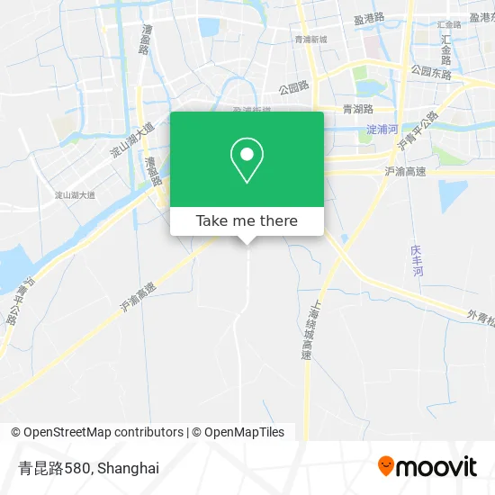 青昆路580 map