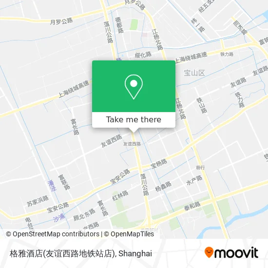 格雅酒店(友谊西路地铁站店) map