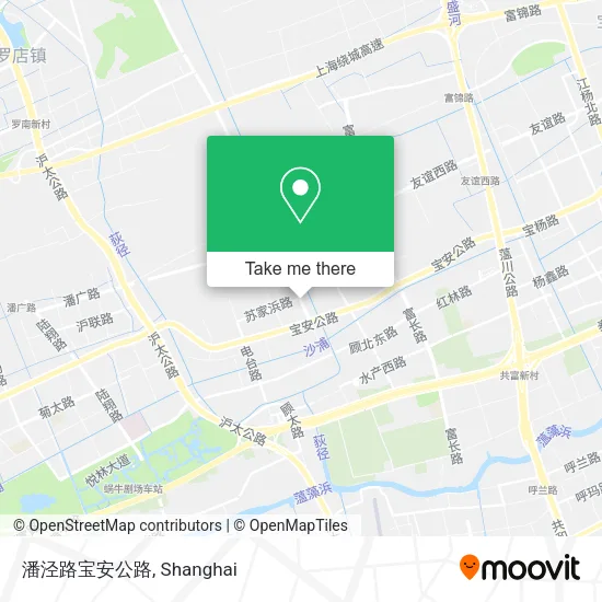 潘泾路宝安公路 map